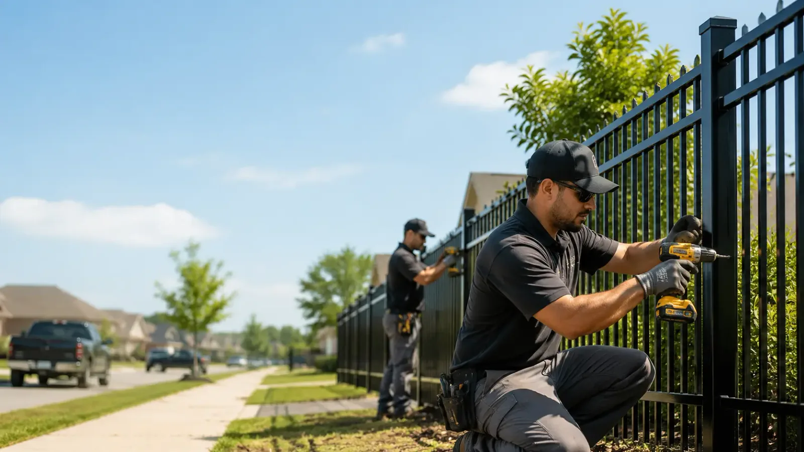 Metal Fence Installation in Mount Pleasant, TN